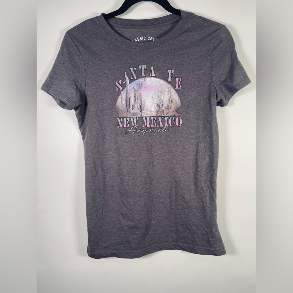 Aeropostale Classic Crew Slim Fit “Santa Fe” Graphic Tee Size Medium